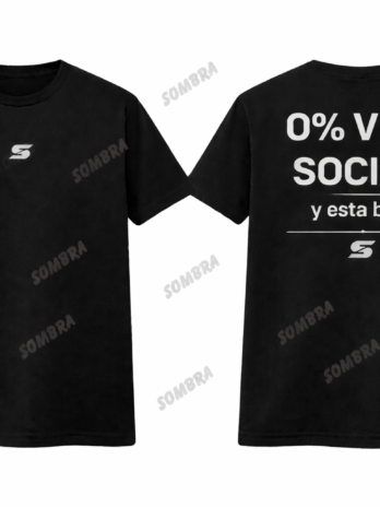 REMERA 0% VIDA SOCIAL