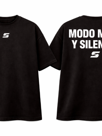 REMERA OVERSIZE MODO MATE