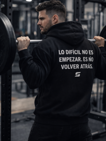 HOODIE LO DIFICIL NO ES EMPEZAR